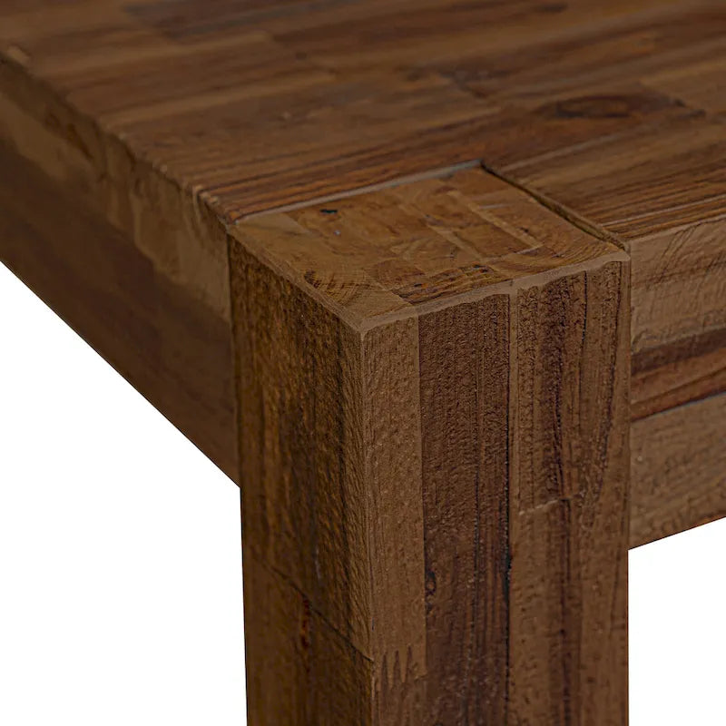 East West Furniture Dining Table Set- a Wood Kitchen Table and 4 Doeskin Linen Fabric Dining Chairs, Natural (Pieces Options)