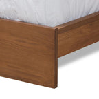 Modern Platform Storage Bed with Built-In Nightstands (Queen)