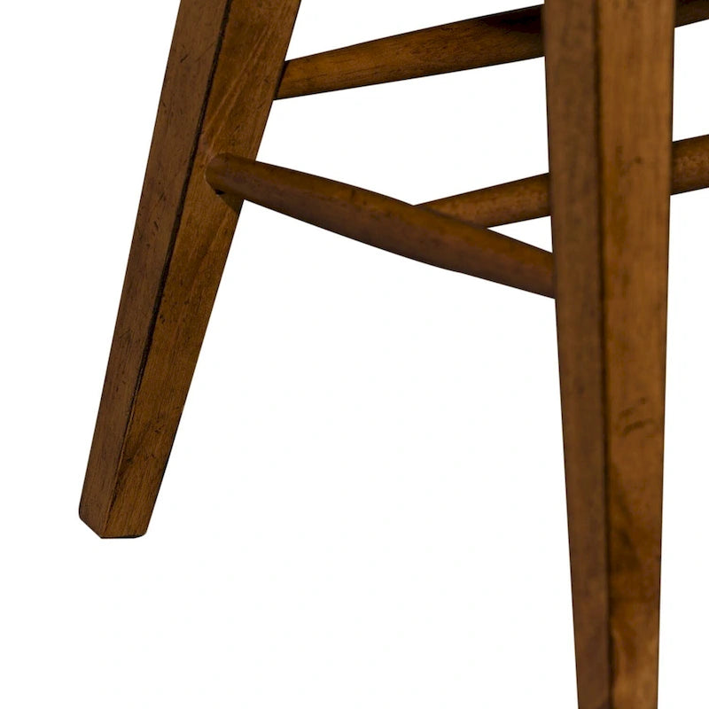 Tobacco Windsor Back Arm Chair