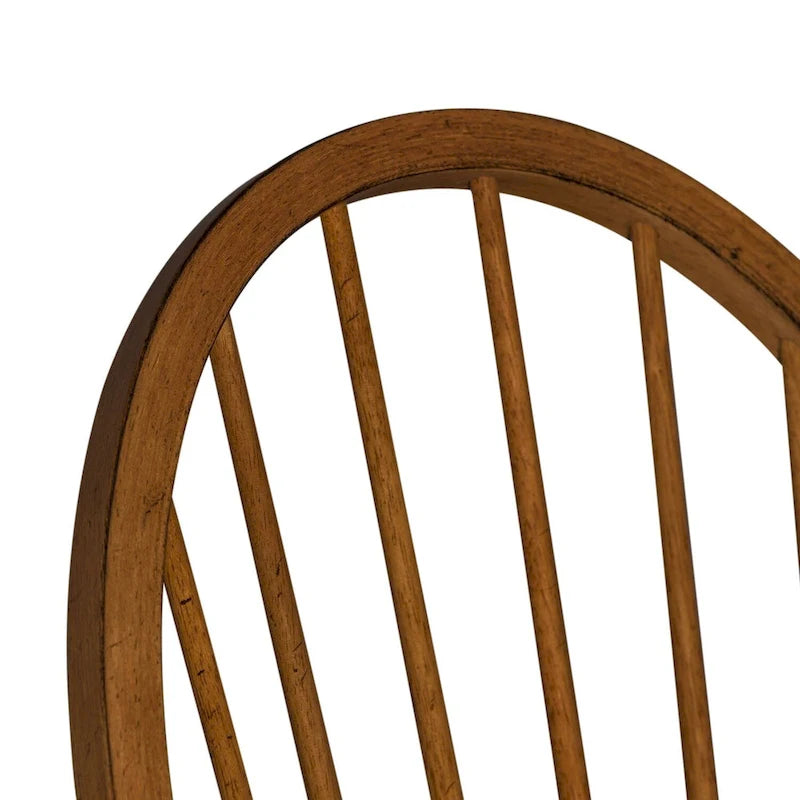 Tobacco Windsor Back Arm Chair