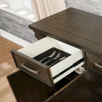 Le buffet de ferme espresso The Gray Barn Ruddy Road de 60 pouces
