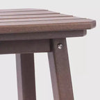 WestinTrends Malibu 29 All Weather Hdpe Outdoor Patio Square Backless Bar Stool (Set of 3)