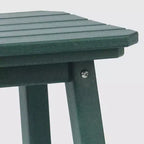WestinTrends Malibu 29 All Weather Hdpe Outdoor Patio Square Backless Bar Stool (Set of 3)