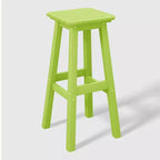WestinTrends Malibu 29 All Weather Hdpe Outdoor Patio Square Backless Bar Stool (Set of 3)