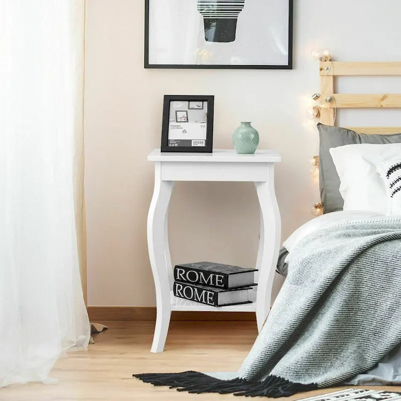 Accent Sofa End Side Table