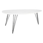SAFAVIEH Louann Oak Finish/ Black Coffee Table - 44 x 31.5 x 15.6 - 44Wx32Dx16H