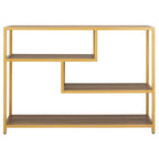 SAFAVIEH Fannye Table console géométrique - 42 x 16 x 30,3 - 42 larg. x 16 prof. x 30 haut.