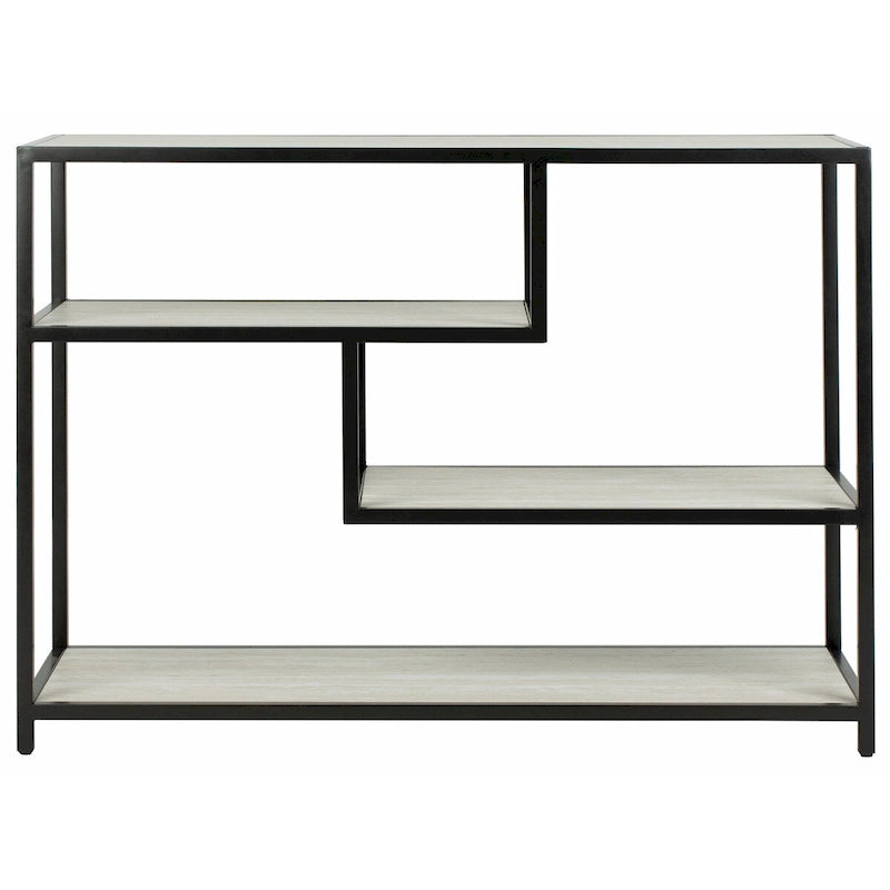 SAFAVIEH Fannye Table console géométrique - 42 x 16 x 30,3 - 42 larg. x 16 prof. x 30 haut.