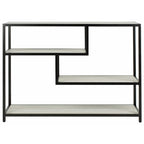SAFAVIEH Fannye Table console géométrique - 42 x 16 x 30,3 - 42 larg. x 16 prof. x 30 haut.