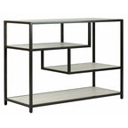 SAFAVIEH Fannye Table console géométrique - 42 x 16 x 30,3 - 42 larg. x 16 prof. x 30 haut.