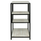 SAFAVIEH Fannye Table console géométrique - 42 x 16 x 30,3 - 42 larg. x 16 prof. x 30 haut.