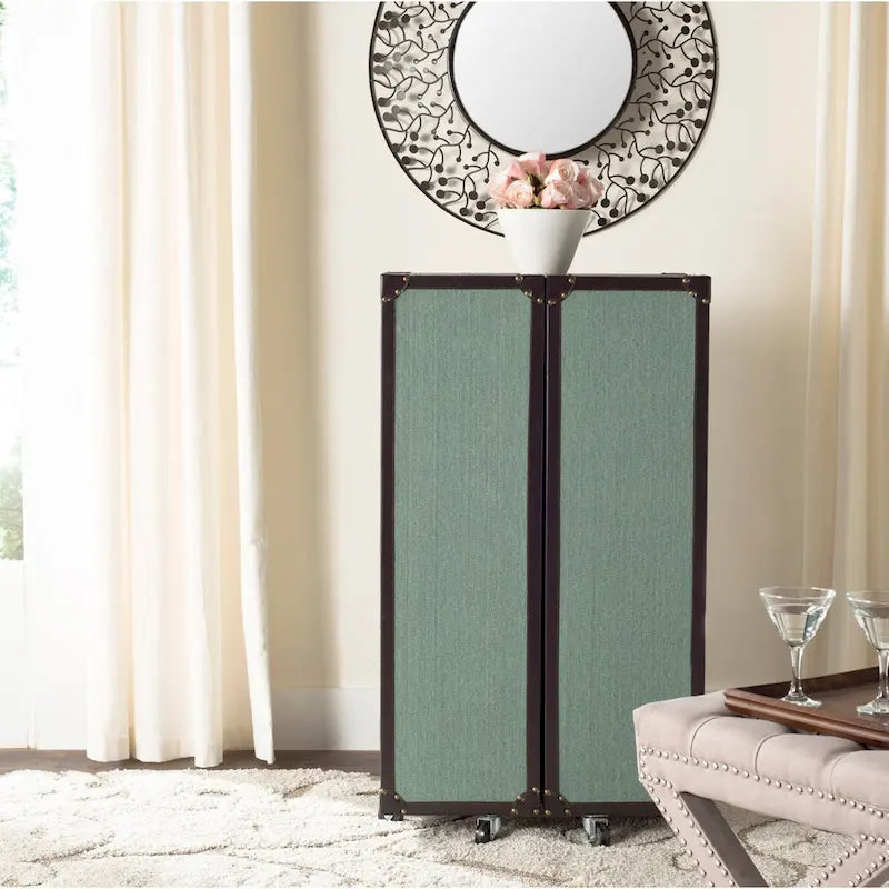 SAFAVIEH Krista Storage Beige Bar Cabinet - 23.6 x 17.7 x 42.1 - 24Wx18Dx42H