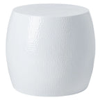 Helaine Silver Round Table - 15 W x 15 D x 16 H - 15Wx15Dx16H