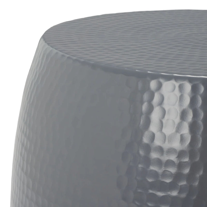 Helaine Silver Round Table - 15 W x 15 D x 16 H - 15Wx15Dx16H