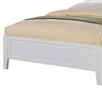 Fantastic Full Bed Wooden Finish , White