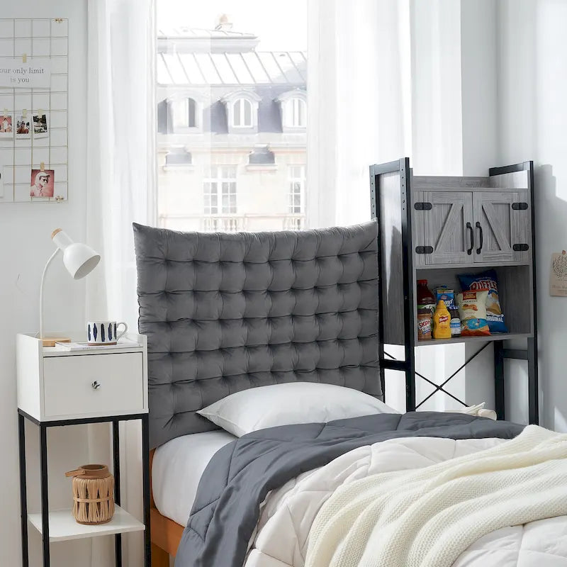 Cushion Tufted College Headboard by