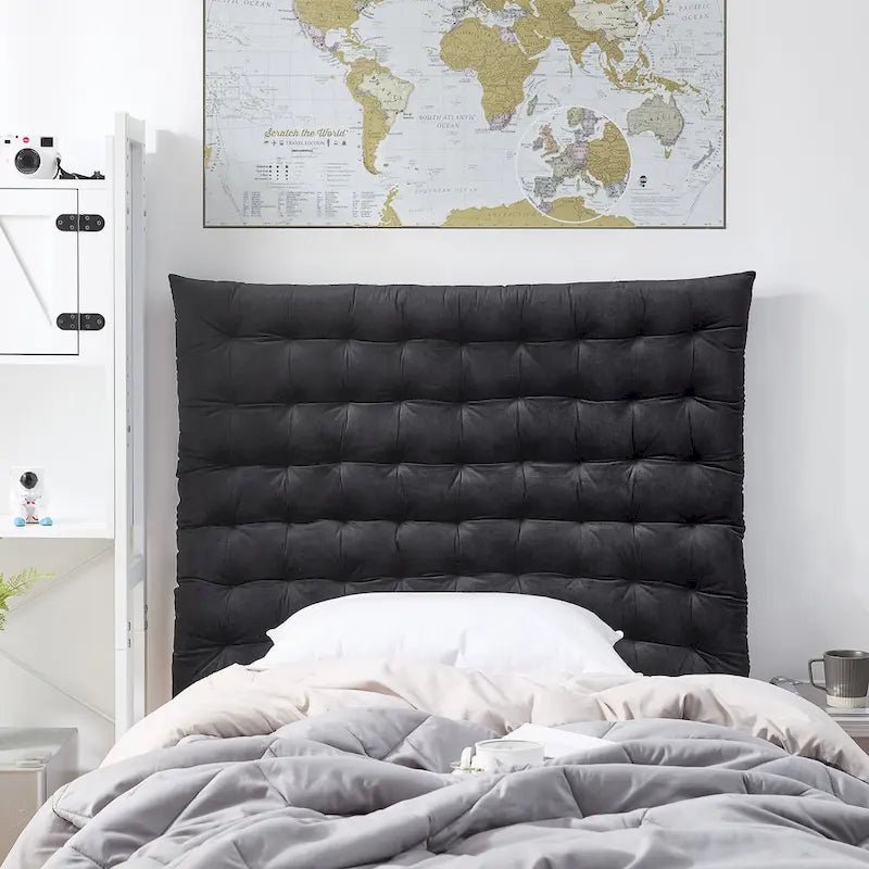 Rainha Cushion Tufted College Headboard by 
