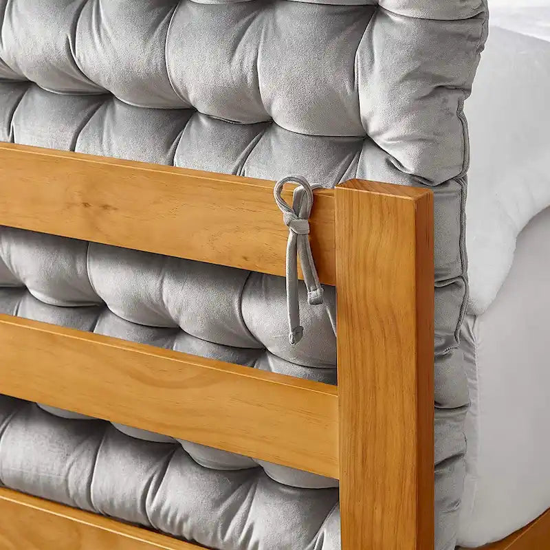 Cushion Tufted College Headboard by