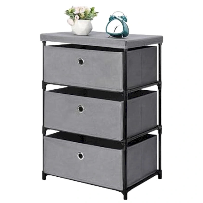 Commode de chevet à 3 tiroirs pour Chambre à coucher Placard Chambre d'enfant Dortoir Salon
