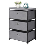 Commode de chevet à 3 tiroirs pour Chambre à coucher Placard Chambre d'enfant Dortoir Salon