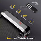 Redliro Walking Pad with Incline Under Desk Treadmill 1 Step Adjust Incline Treadmill for Home Office Portable for Walking Jogging