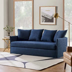 80" Slipcovered Sofa with Removable Washable Cushions