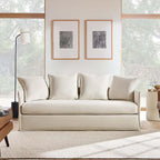 80" Slipcovered Sofa with Removable Washable Cushions