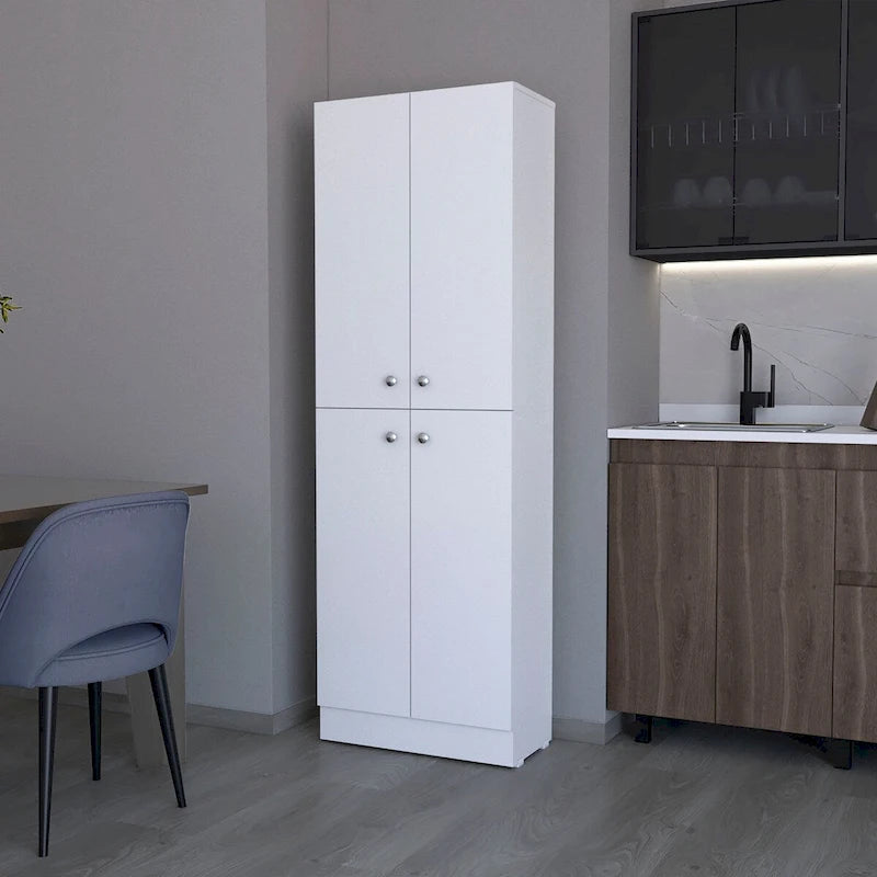 Meuble de rangement Cameron avec 4 portes et 5 étagères dissimulées - S/O