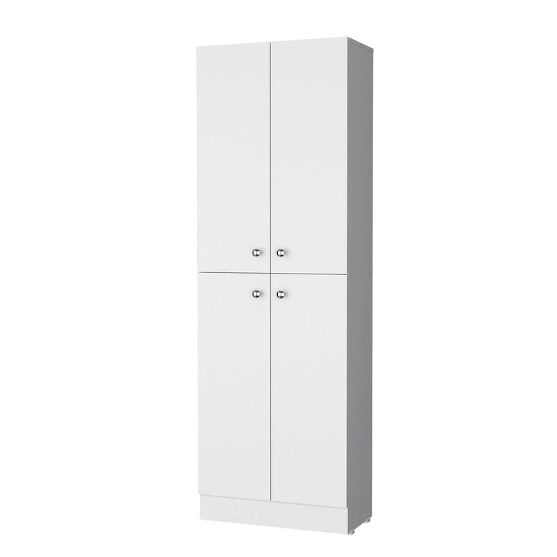 Cameron Pantry Cabinet with 4 doors and 5 hidden shelves - N/A