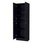 Meuble de rangement Cameron avec 4 portes et 5 étagères dissimulées - S/O