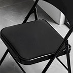 Folding Chair Set Fabric Upholstered Padded Seat Metal Frame for Home Office Dining Room (Set of 4 or 6)