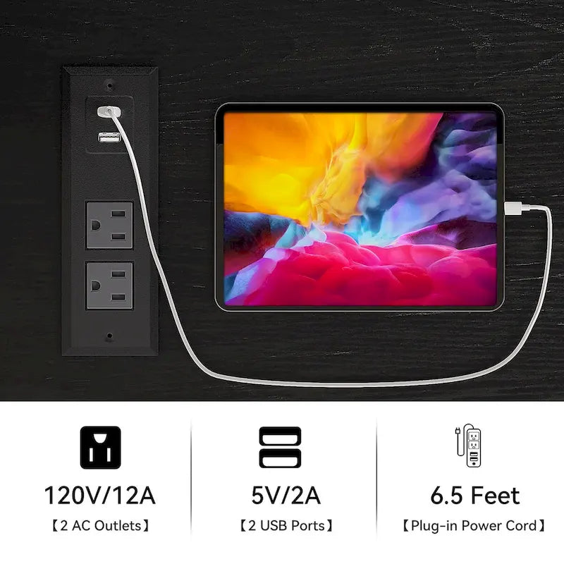 52Farmhouse Coffee Bar Cabinet with Floating Shelf - 15.75D x 52W x 34H