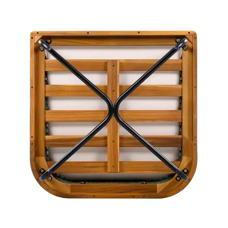 Christopher Knight Home Ivan Rope Woven Acacia and Iron Frame Club Chair