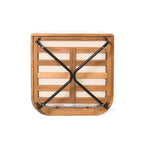 Christopher Knight Home Ivan Rope Woven Acacia and Iron Frame Club Chair