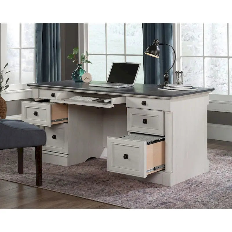 Sauder Palladia Collection Executive Desk