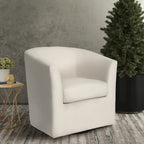Fauteuil Club pivotant Sornas de Christopher Knight Home