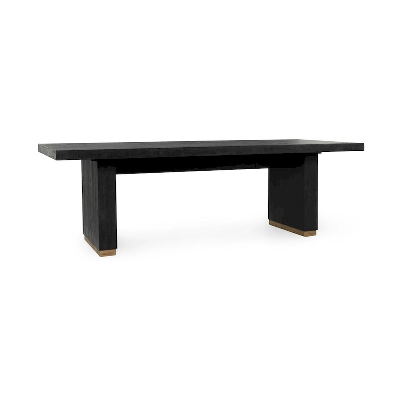 Table à manger en pin recyclé Classic Home Lynx 94 - 94L x 40P x 30H