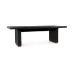 Table à manger en pin recyclé Classic Home Lynx 94 - 94L x 40P x 30H