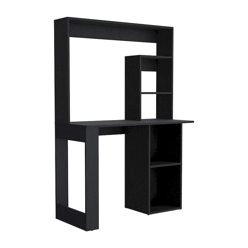 Desk With Hutch and Shelves,Computer Desk for Home Office