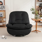 Fauteuil inclinable pivotant électrique avec chargeur USB et lecteur de musique Bluetooth