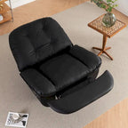 Fauteuil inclinable pivotant électrique avec chargeur USB et lecteur de musique Bluetooth