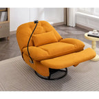 Fauteuil inclinable pivotant électrique avec chargeur USB et lecteur de musique Bluetooth