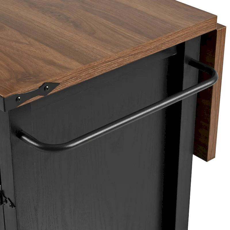 53.5Farmhouse Kitchen Island with Power Outlet