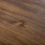 Table de salle à manger en bois massif marron rustique Drystan de 72 pouces Furniture of America
