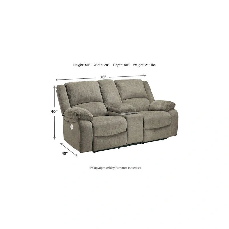 Signature Design by Ashley Draycoll - Ensemble de salon 2 pièces - 87 L x 40 P x 40 H