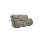 Signature Design by Ashley Draycoll - Ensemble de salon 2 pièces - 87 L x 40 P x 40 H