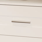 Armoire d'angle avec 2 tringles, un porte-pantalons et un rangement à chaussures